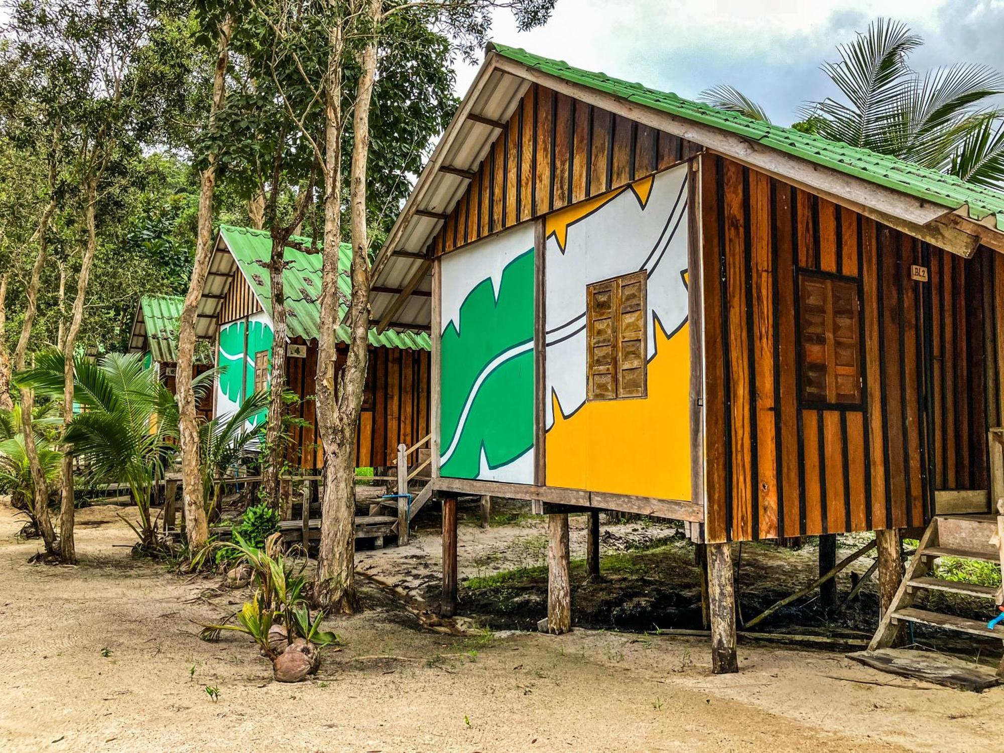 Palm Beach Bungalow Resort Prek Svay Village ภายนอก รูปภาพ